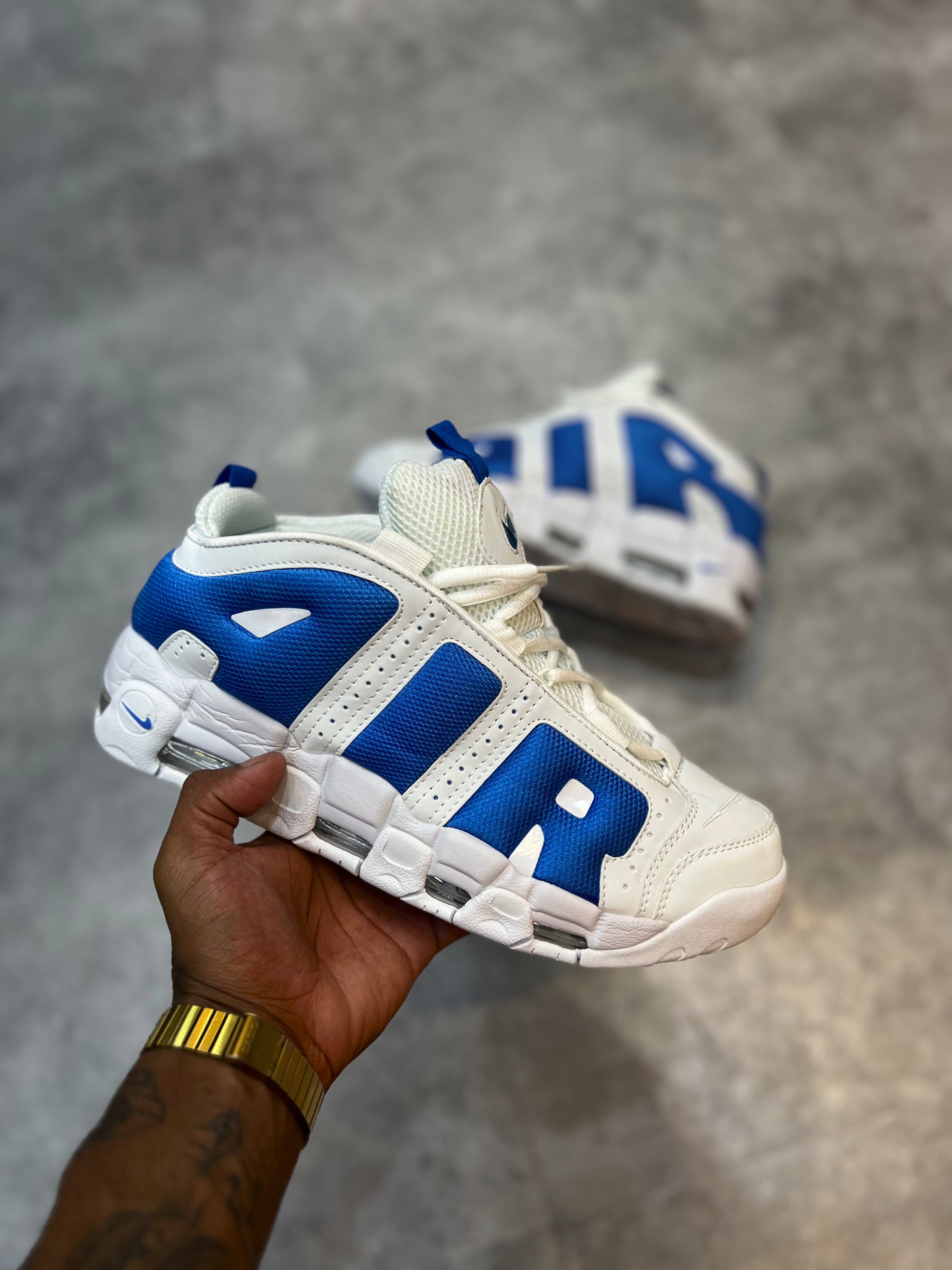 Nike Air More Uptempo Low - Branco