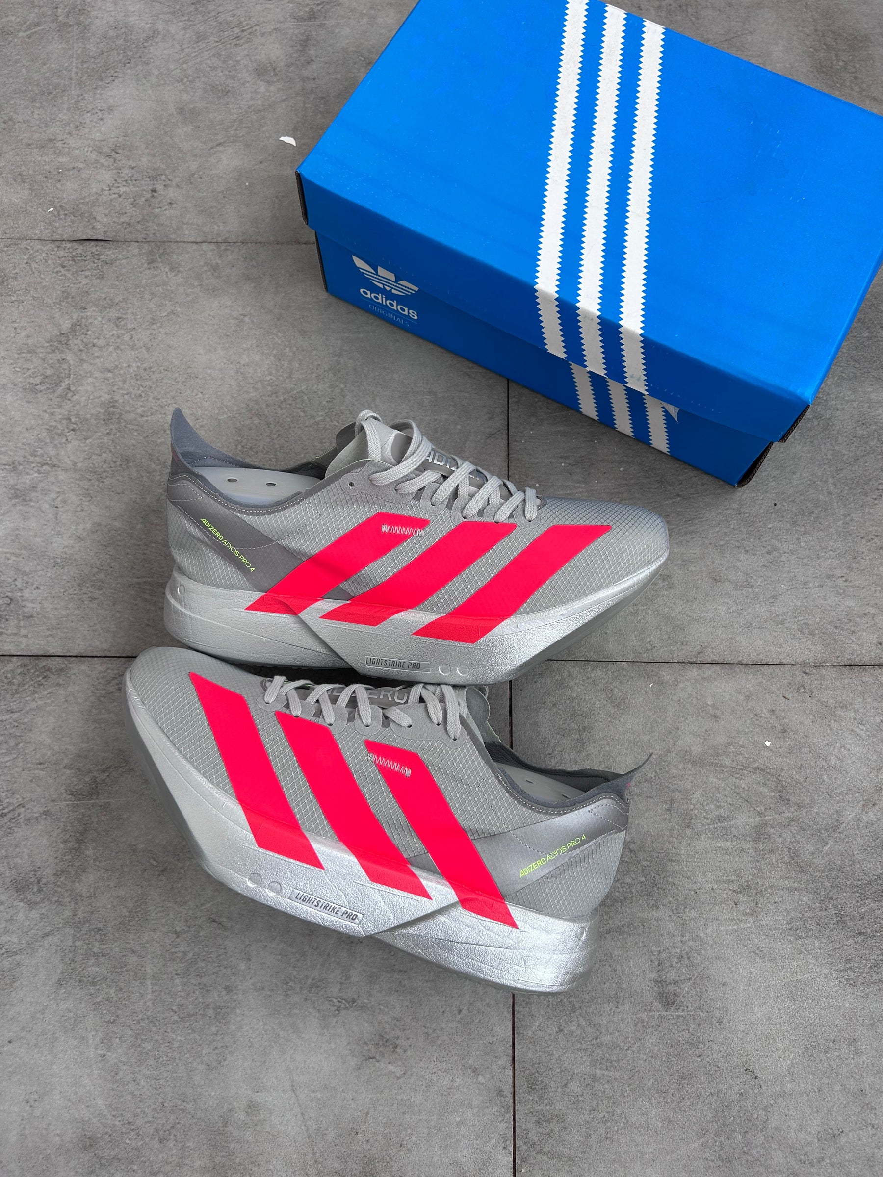 Adidas Adizero Adios Pro 4 Cinza- Importado