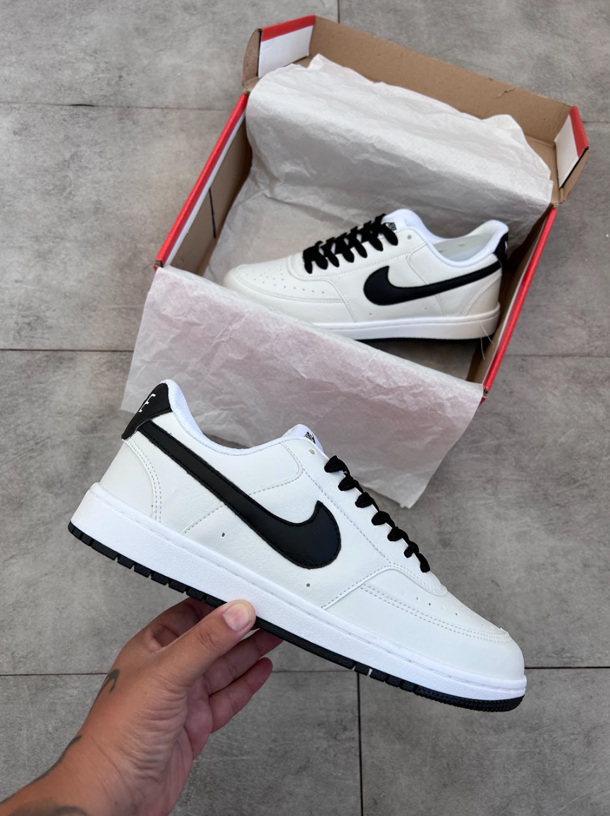 Nike Court Vision - Branco/Preto