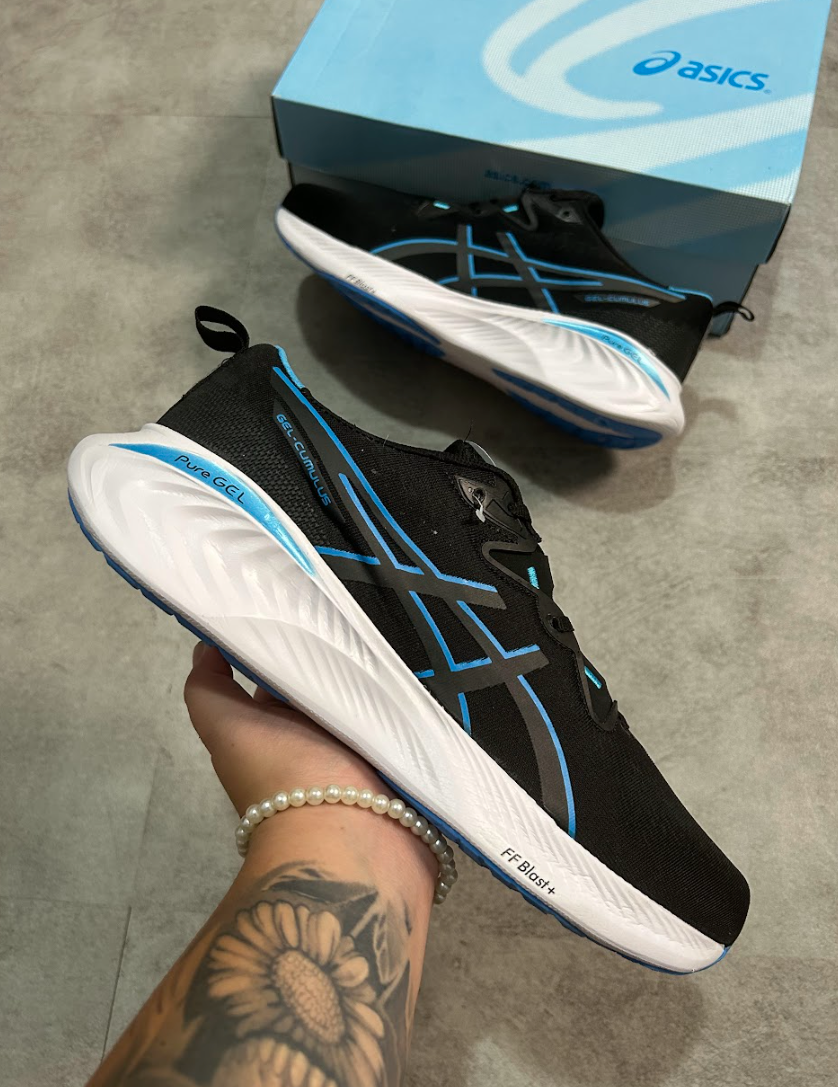 Asics Gel - Preto/Azul