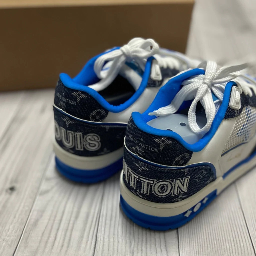 Louis Vuitton Skate - Azul e Branco