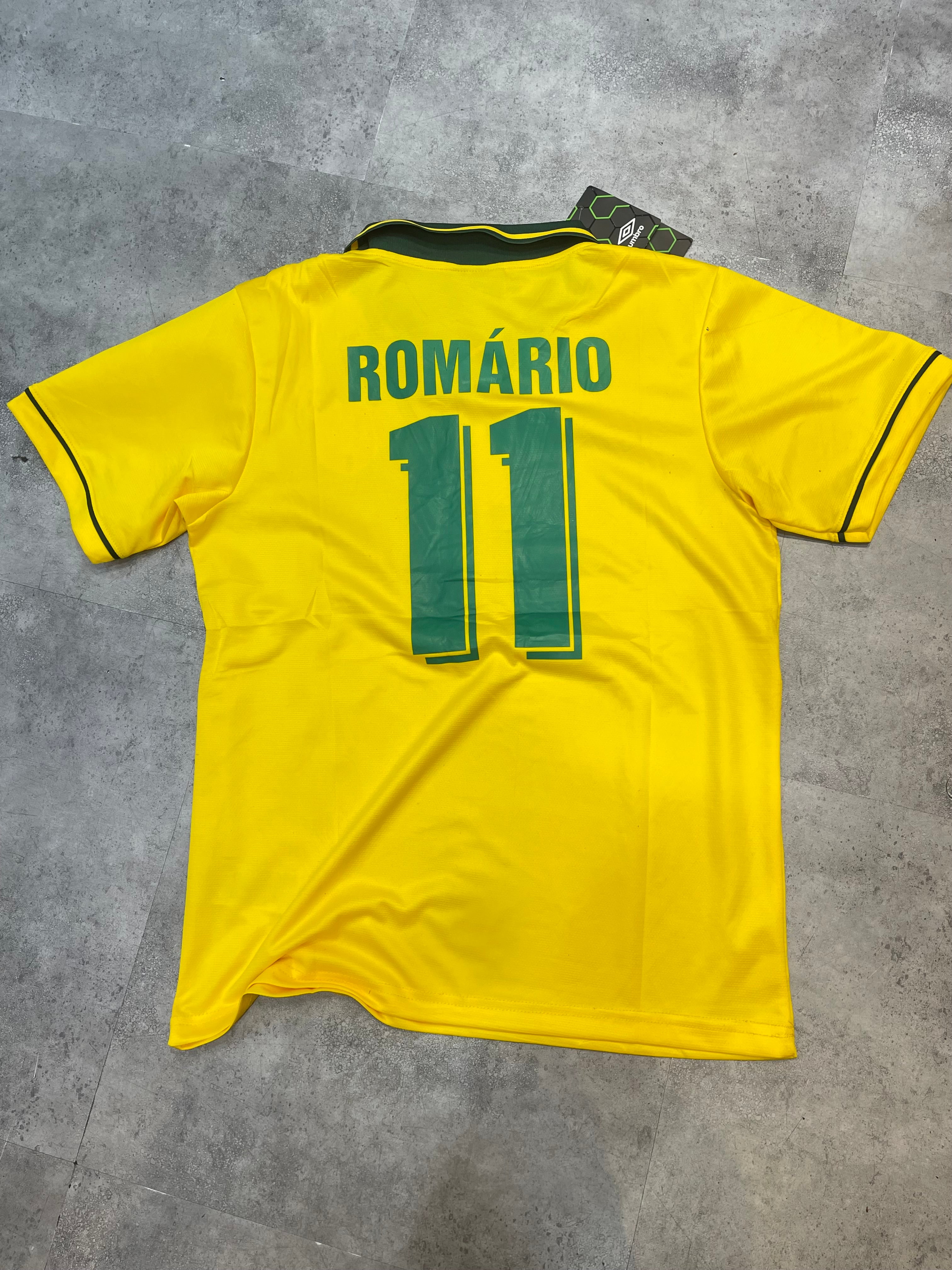 Camisa Seleção Brasileira 1994 Home - Romário #11 (Relíquia do Baixinho)