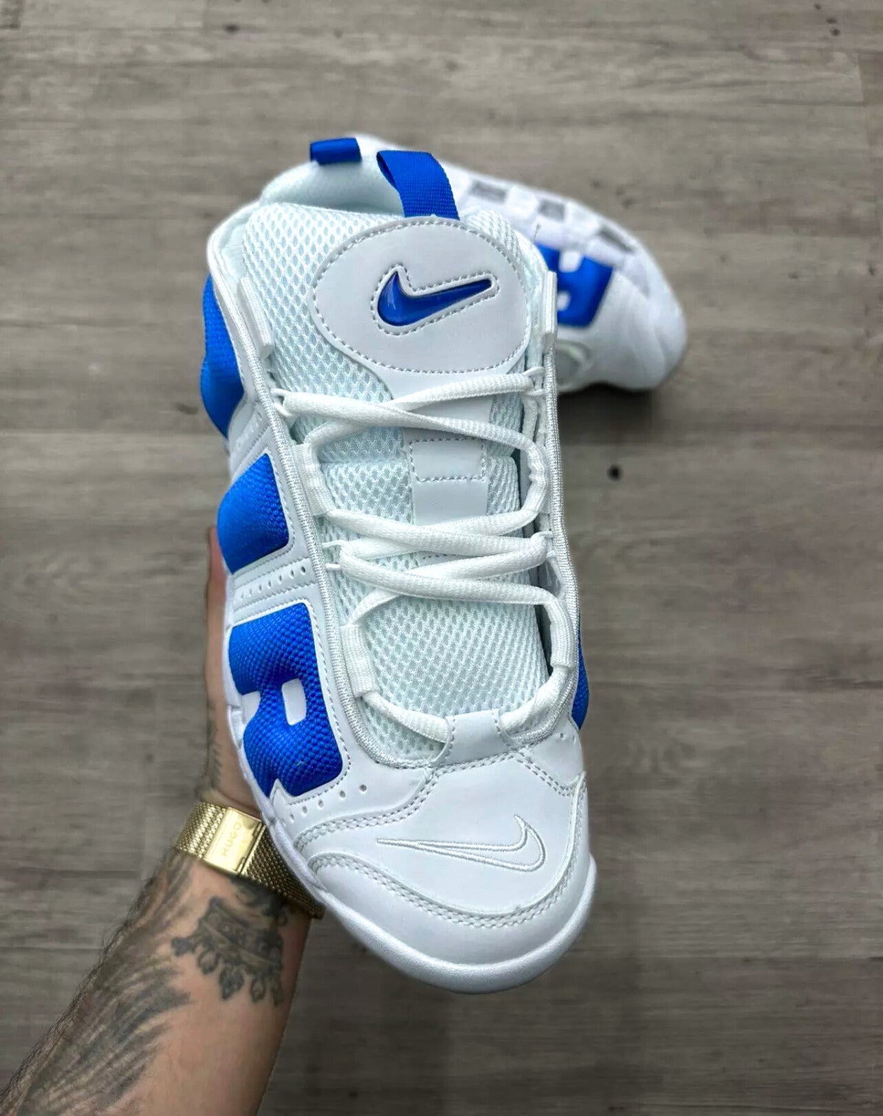 Nike Air More Uptempo Low - Branco