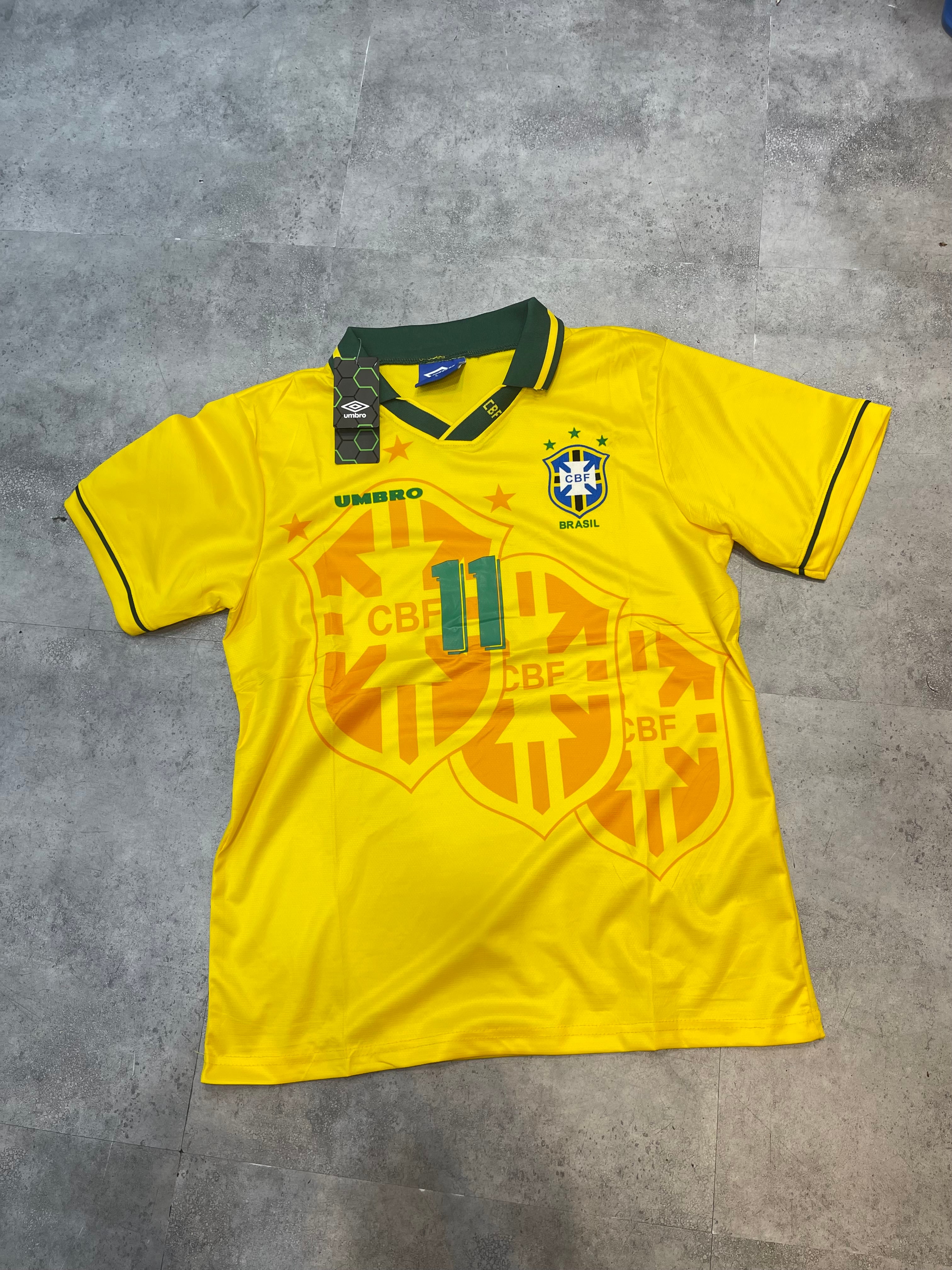 Camisa Seleção Brasileira 1994 Home - Romário #11 (Relíquia do Baixinho)