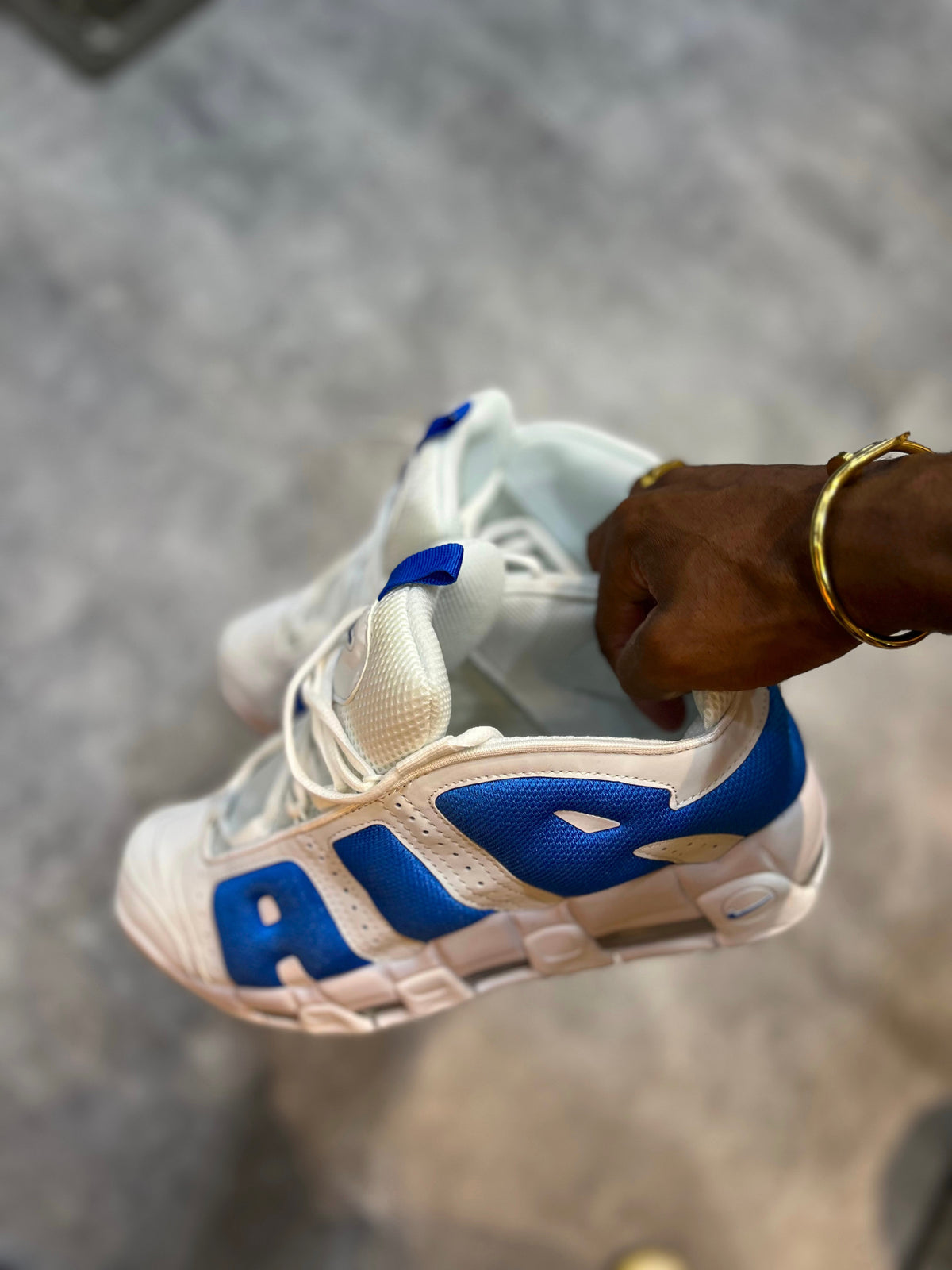 Nike Air More Uptempo Low - Branco