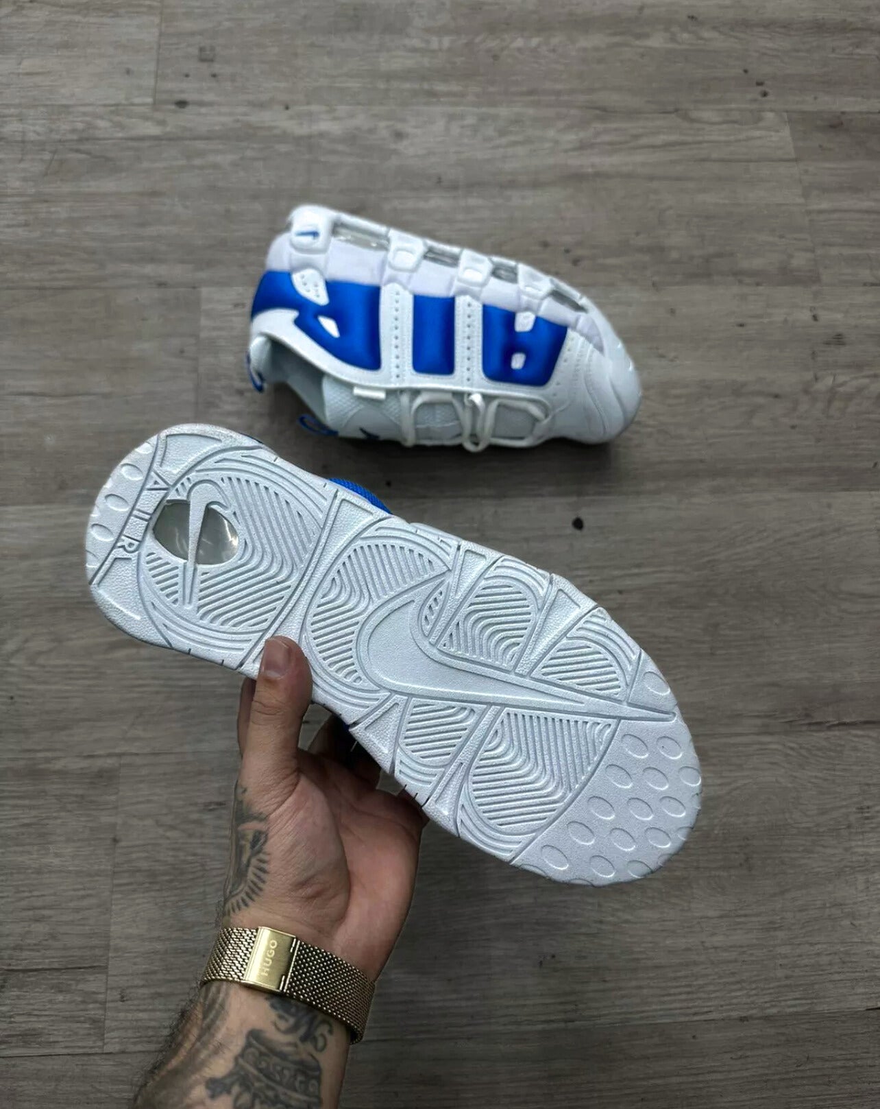 Nike Air More Uptempo Low - Branco