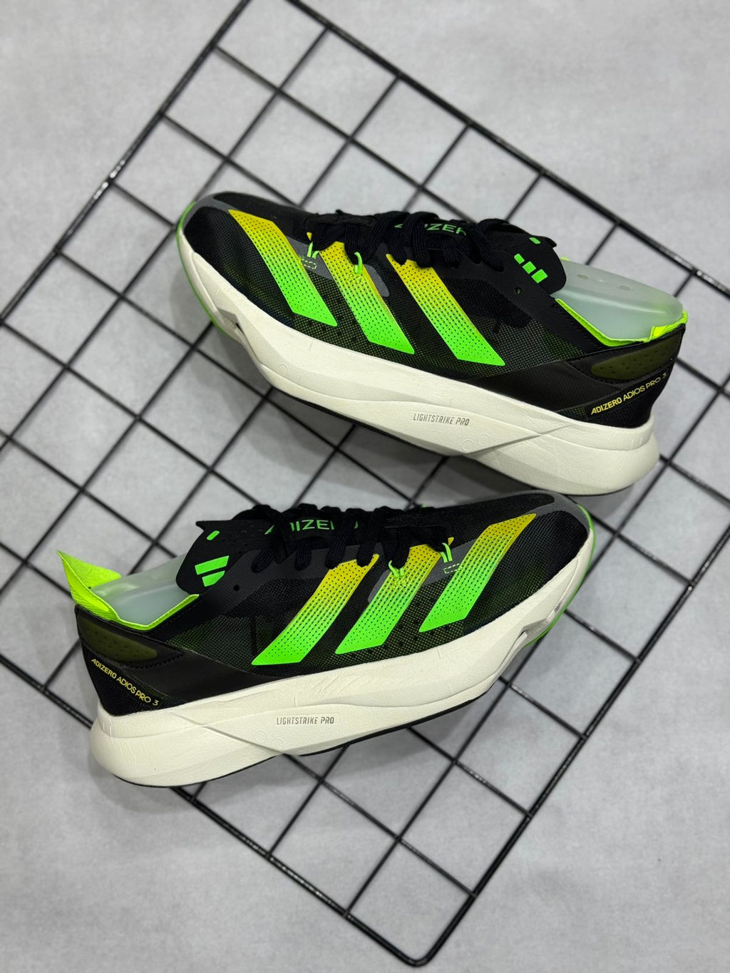 Adidas Adizero  Adios Pro 3 - Preto e Verde