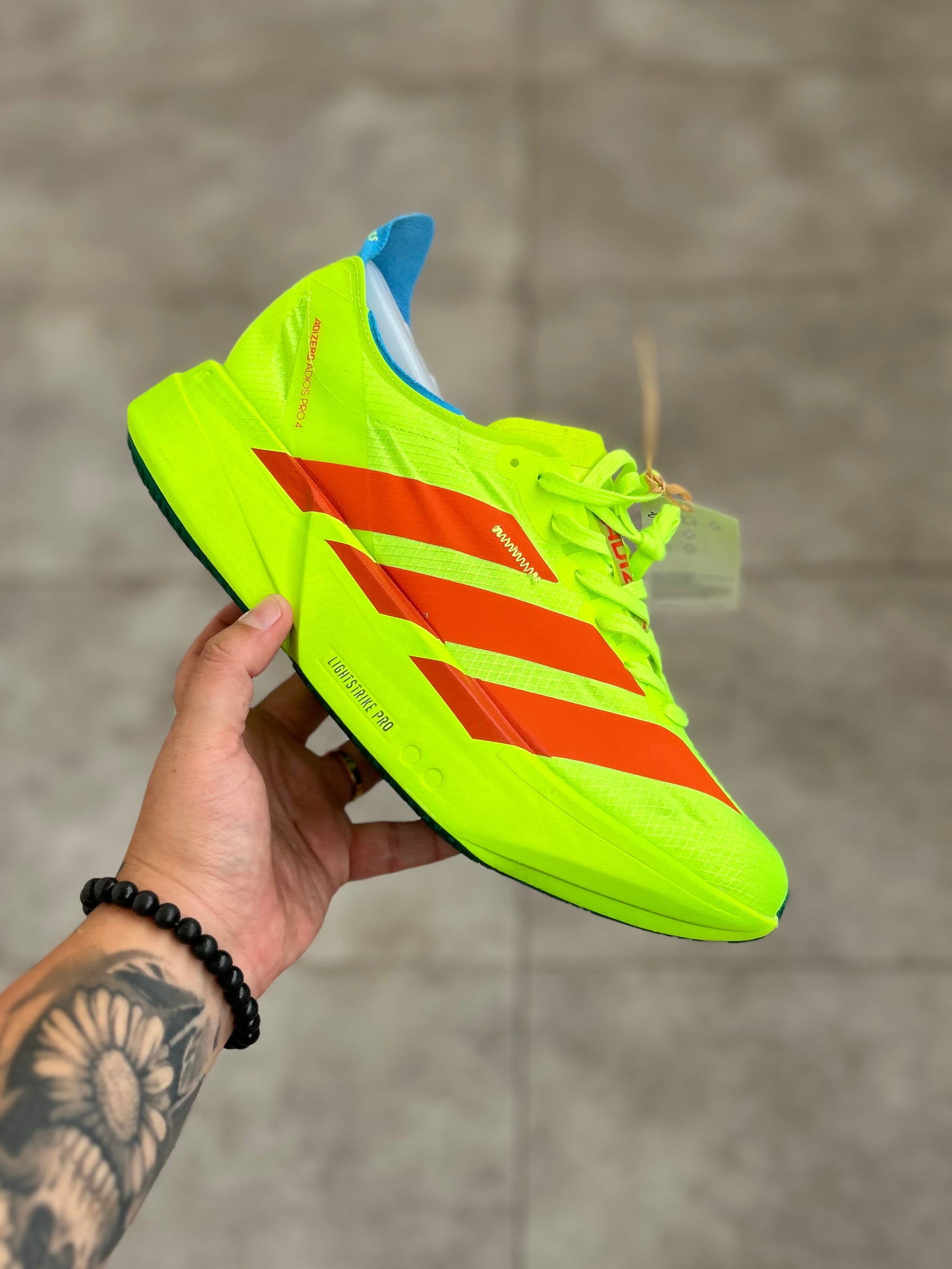 Adidas Adizero Adios Pro 4 Verde Limão - Importado