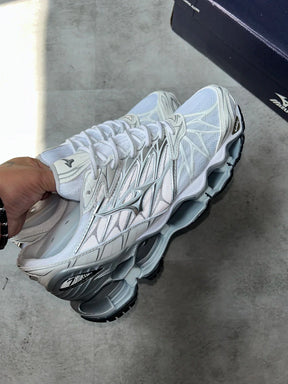 Mizuno Prophecy 7 - Branco e prata
