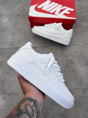 Nike Air Force 1 - Branco Couro Corda
