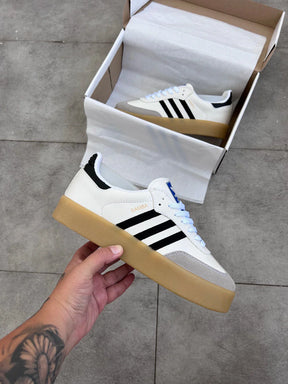 Adidas Samba - Plataforma Off White