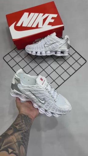 Nike Shox TL - Prata/Branco - Premium